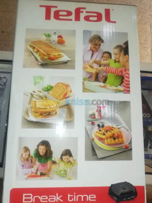 Tefal gaufre break time 3en1