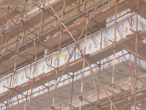 Habillage des façades en alucobond 