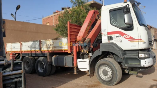 للكراء camion grue 7 tonne