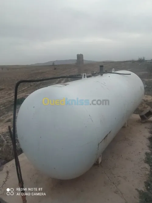 Le citerne de gaz