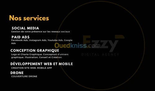 Development web et marketing digital