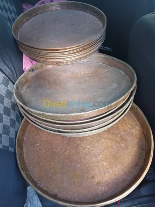 Plateaux en cuivre
