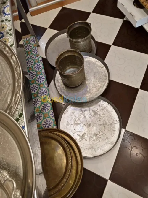 Plateaux en cuivre