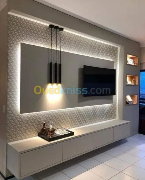 Decoration placo platre