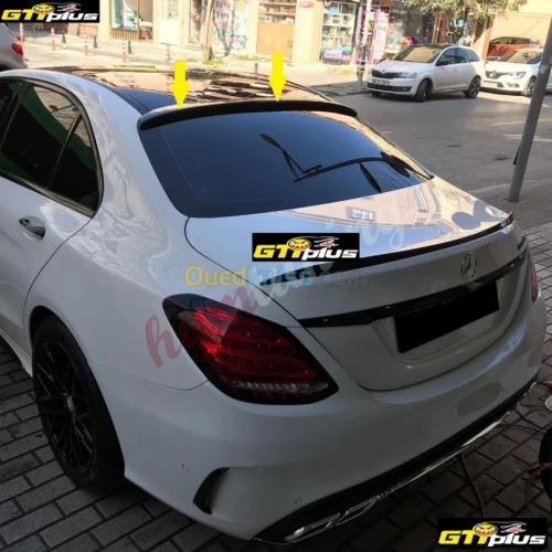 Casquette de toit pour Mercedes Classe C205 AMG look - Noir veni