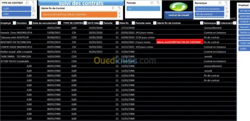 Application GRH PAIE
