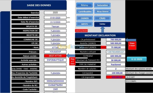 Application IFU FACTURATION CAISSE