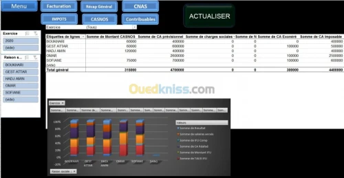 Application IFU FACTURATION CAISSE
