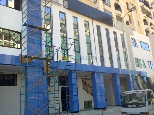 habillages des facçade en allucobond  