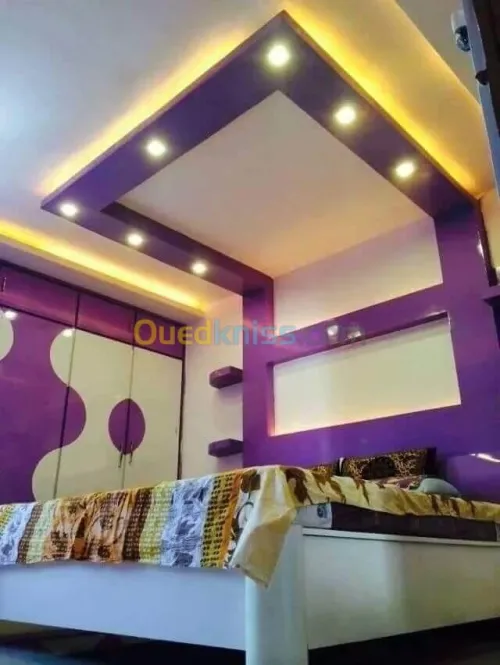Placo et peinture decoration