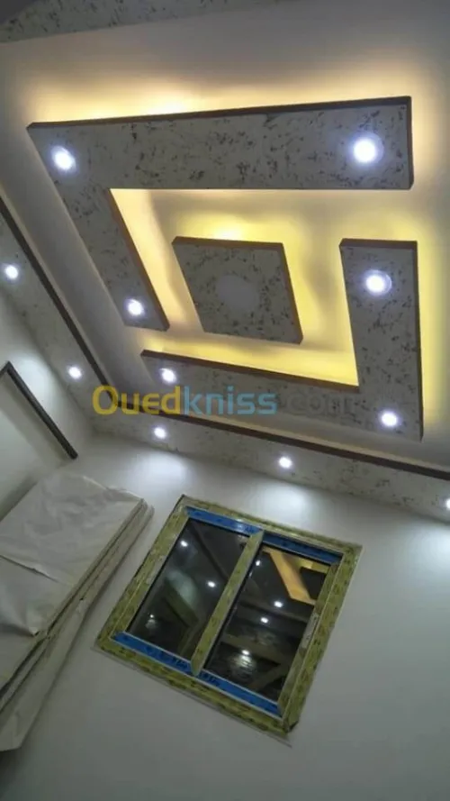 Placo et peinture decoration