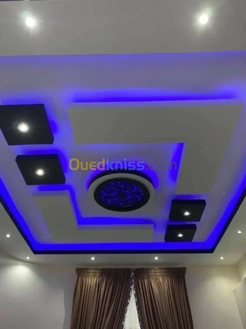 Placo et peinture decoration