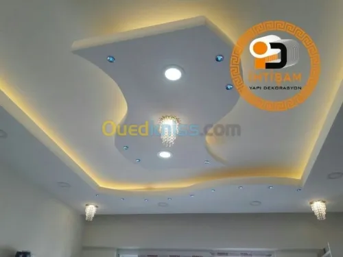 Placo et peinture decoration