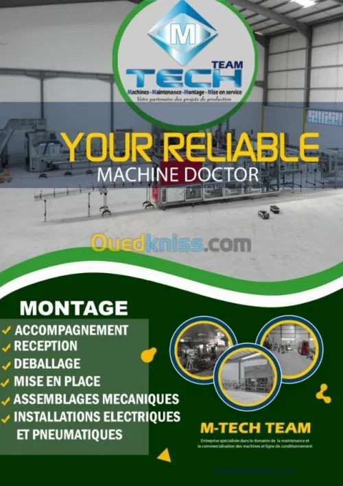 Montage,maintenance et mise en service