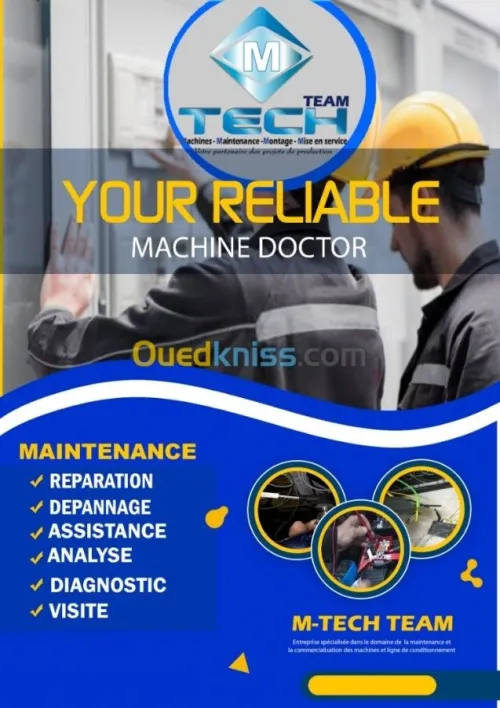 Montage,maintenance et mise en service