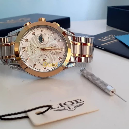 Montre de luxe en acier original femme
