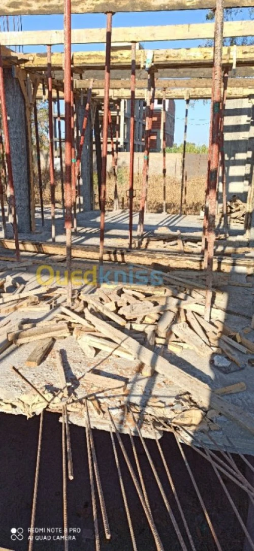 travaux de construction  en TCE