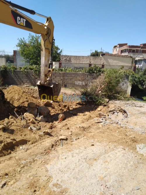 travaux de construction  en TCE