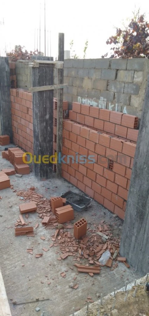 travaux de construction  en TCE