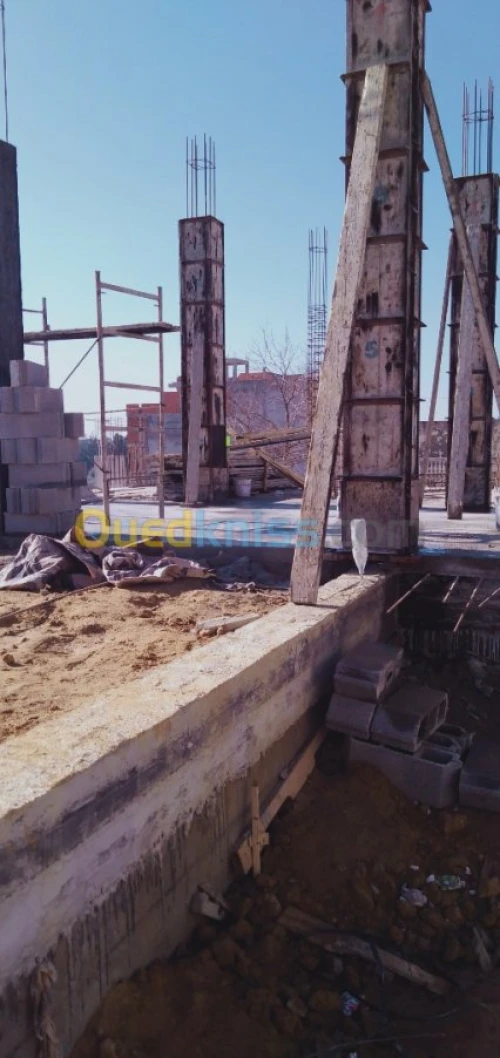travaux de construction  en TCE
