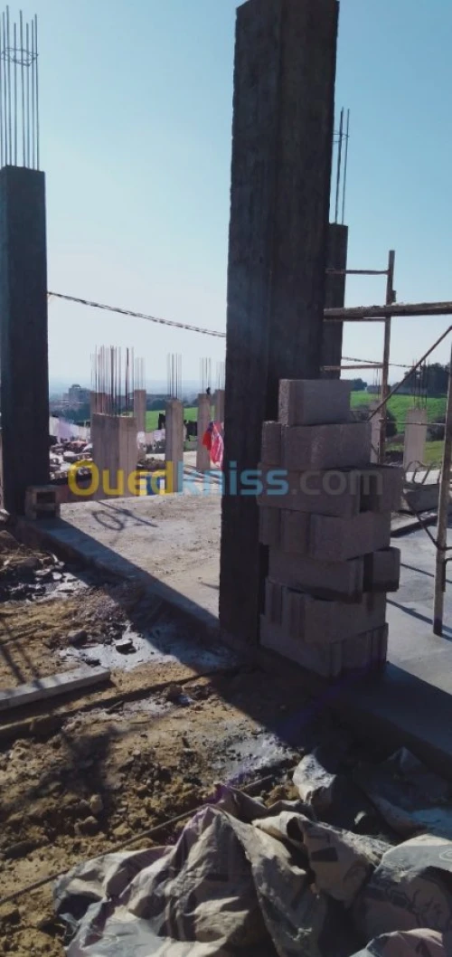 travaux de construction  en TCE