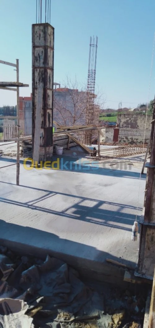 travaux de construction  en TCE