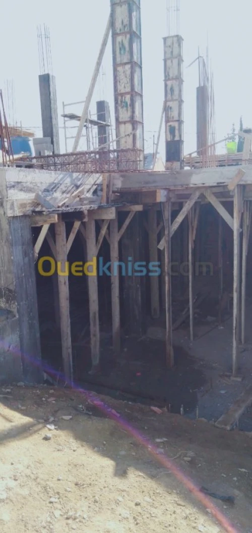 travaux de construction  en TCE