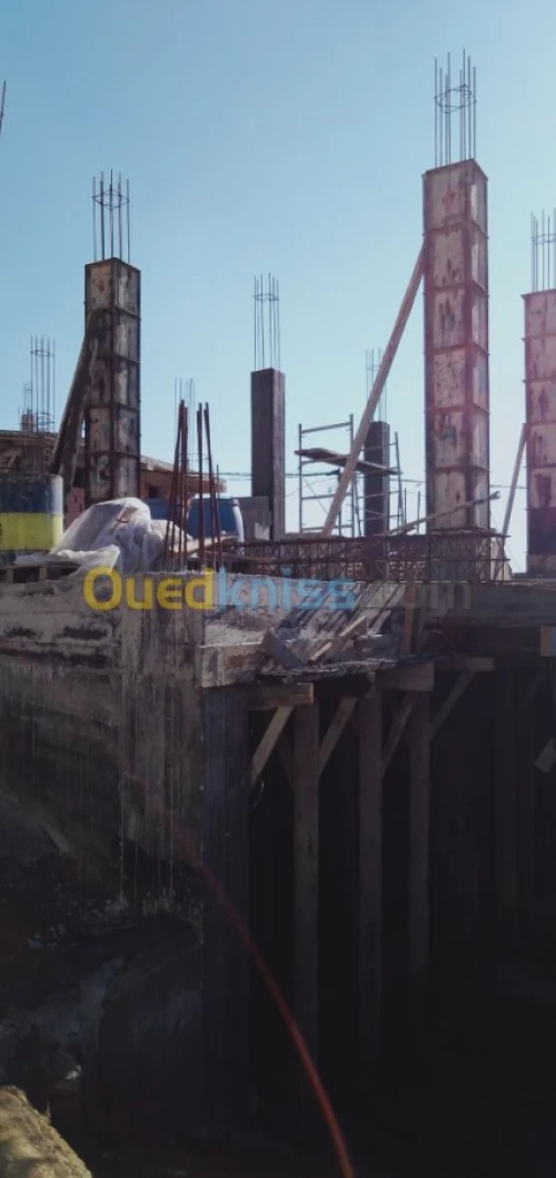 travaux de construction  en TCE
