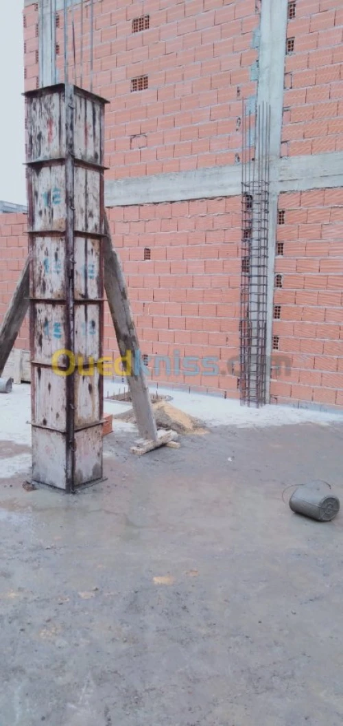 travaux de construction  en TCE