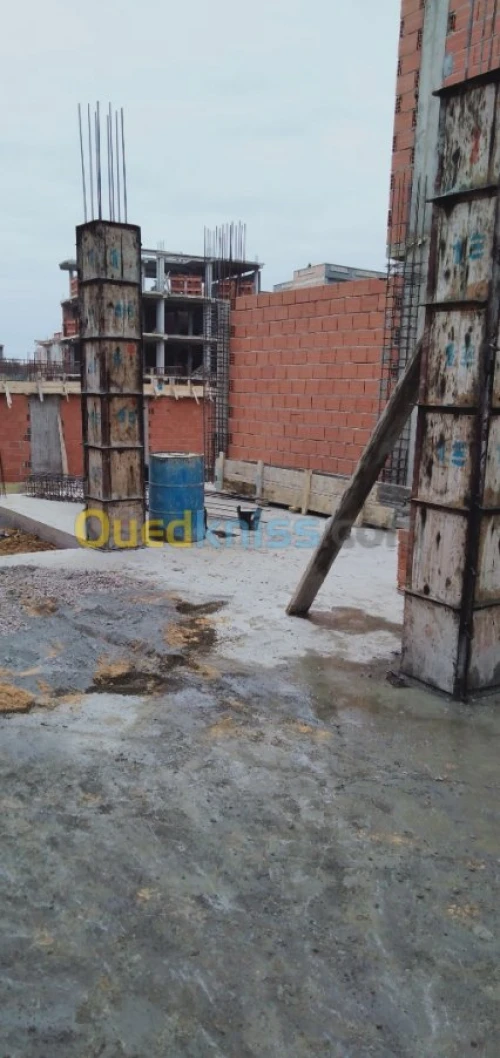 travaux de construction  en TCE