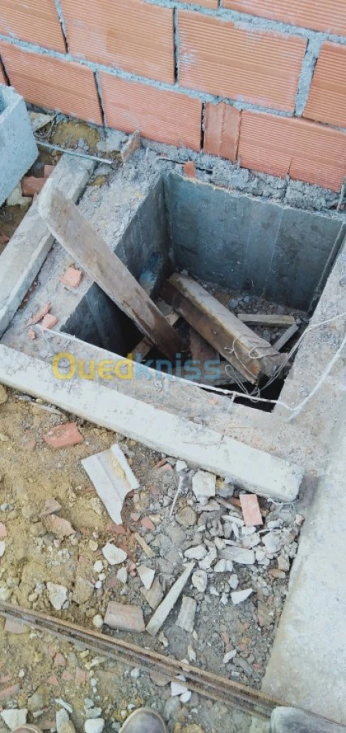 travaux de construction  en TCE