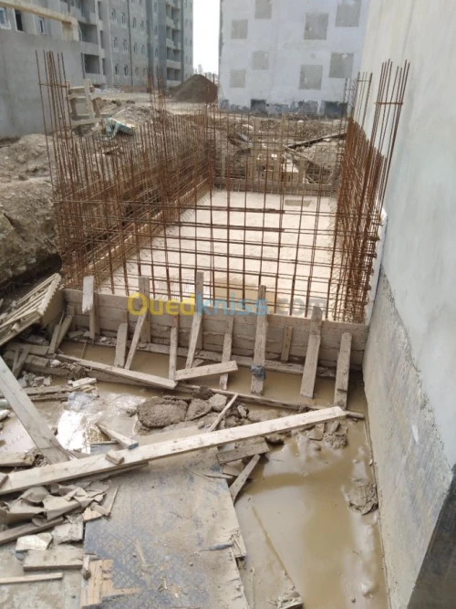 travaux de construction  en TCE