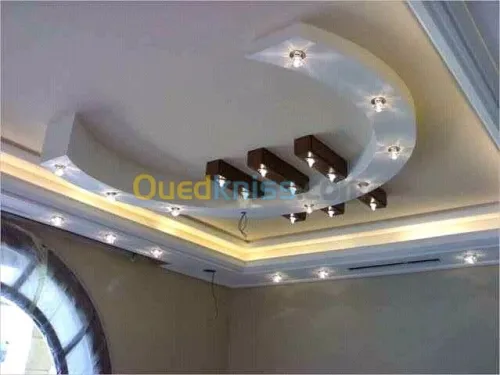 Decoration placoplatre/pvc/peinture 
