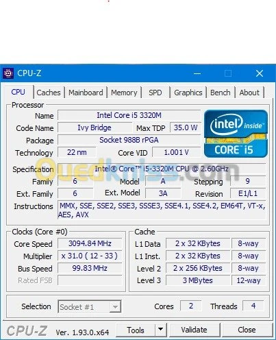 LENOVO L530 ( trés bonne état ) 
