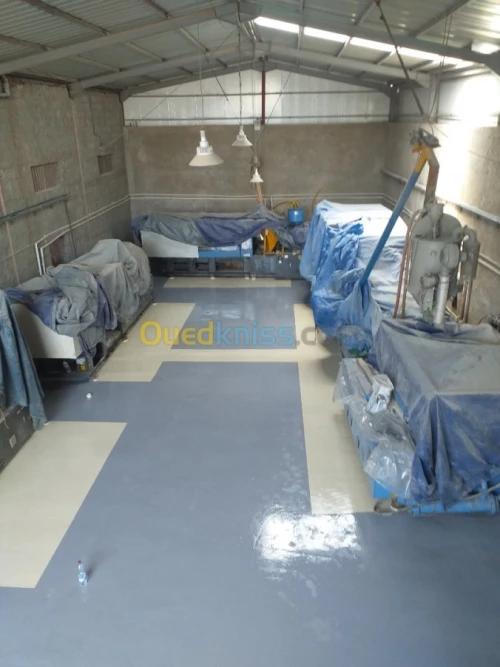 Revêtement résine epoxy avec résine po