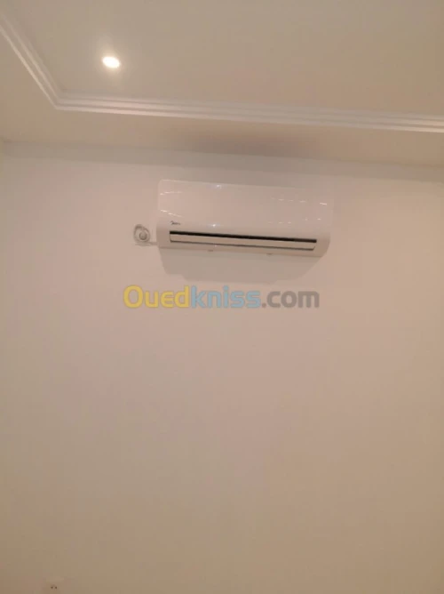 Installation climatiseur 