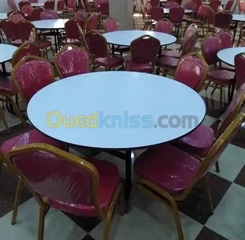 chaise et table pliable de fetes 