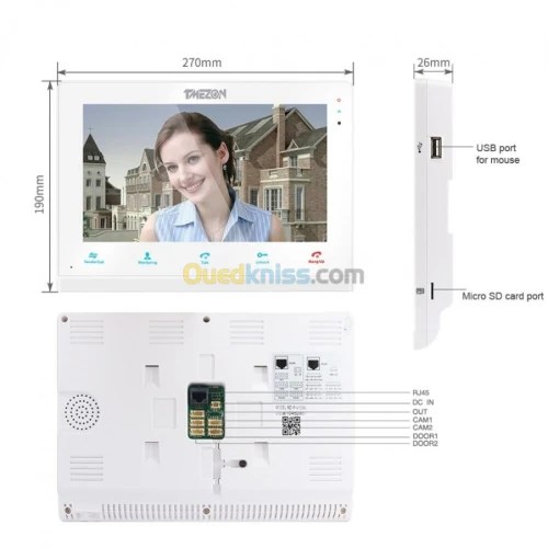 Visiophone Connecté TMEZON 