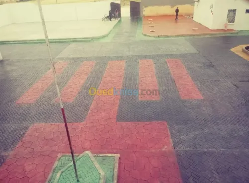 Travaux béton imprimé epoxy resine tap
