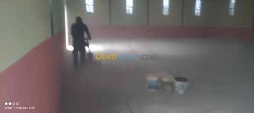 Travaux béton imprimé epoxy resine tap