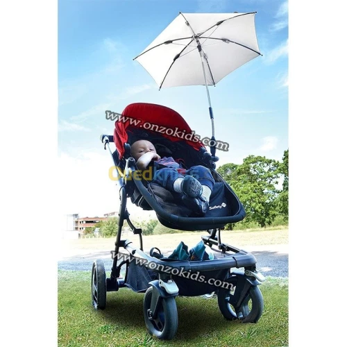 Parapluie pour poussette mains libres