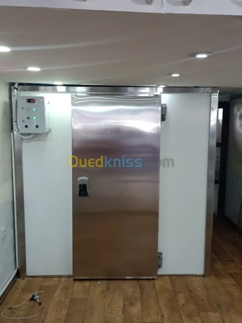 Installation des chambres froides 