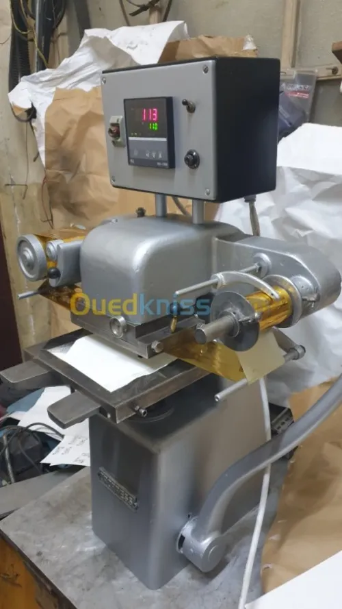 Machine  dorure a chaud et gaufrage 