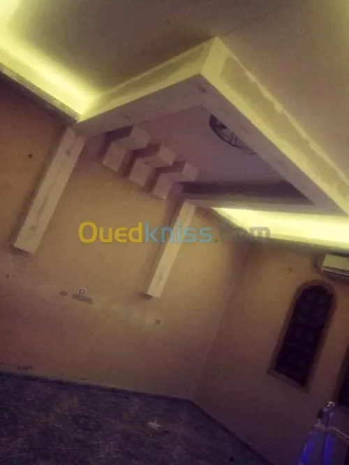 Placo platre et decoration