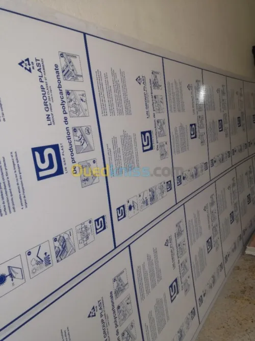 Placopaltre.. pvc.. polycarbone 