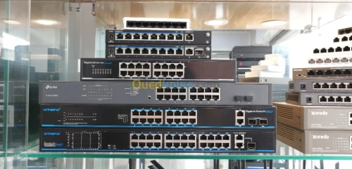switch Mega / Giga / PoE 5 / 8 / 16 / 24 / 48 Port + SFP