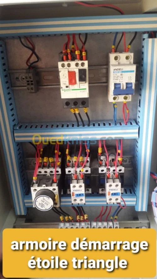  installation des Armoire électrique 