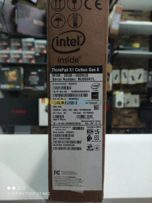 X1 Carbon 2021 8th Gen i7/16G/512SSD