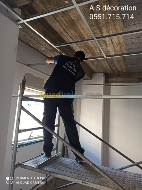 Faux plafond démontable 