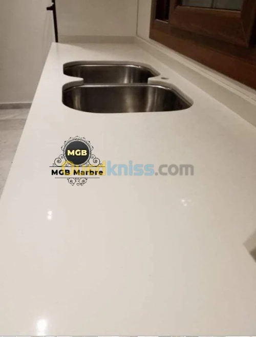 Travaux de Quartz ( plan de travail)